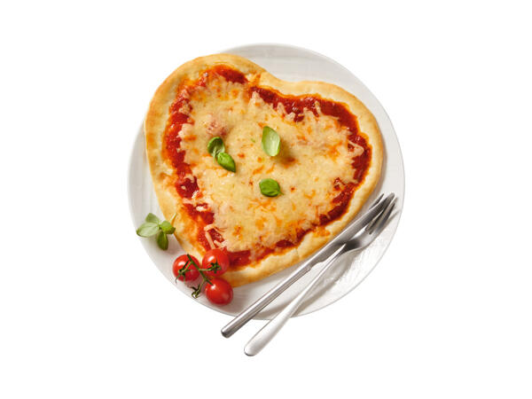 Heart Shaped Pizza