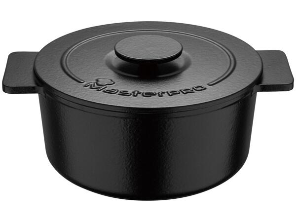 Cast iron casserole with lid ø 26cm