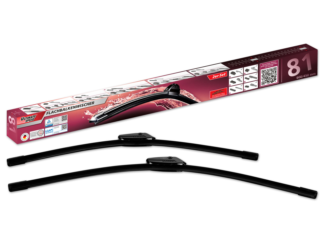 ULTIMATE SPEED(R) Flachbalkenwischerset, 2-teilig