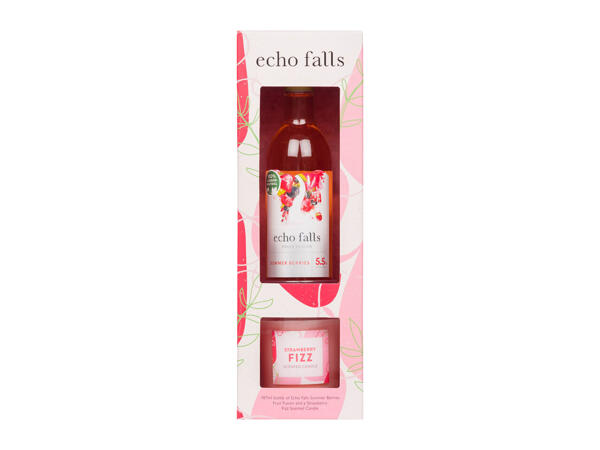 Echo Falls Wine & Candle Set