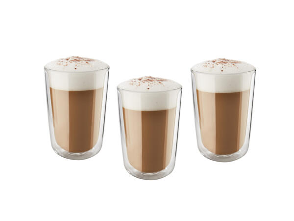 SADA TERMO SKLENIC NA LATTÉ MACCHIATO / CAPPUCINO / ČAJ