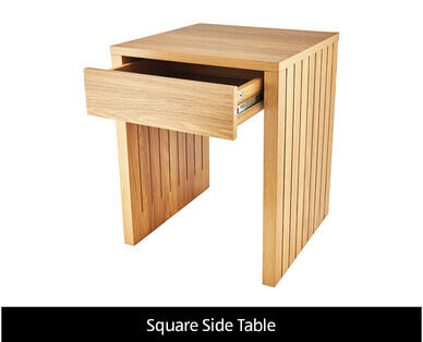 Ash Veneer Side Tables