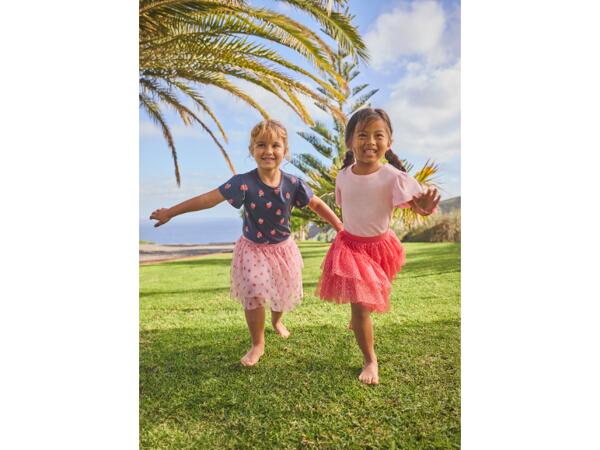 Girls' Tulle Skirt With Shorts