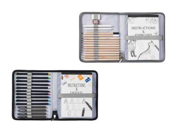 CRELANDO(R) Kunstnersæt i etui