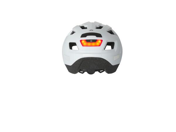 CRIVIT CYKLISTICKÁ HELMA S KONCOVÝM SVĚTLEM PRO DOSPĚLÉ