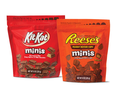 Hershey's Kit Kat or Reese's Peanut Butter Cups Minis