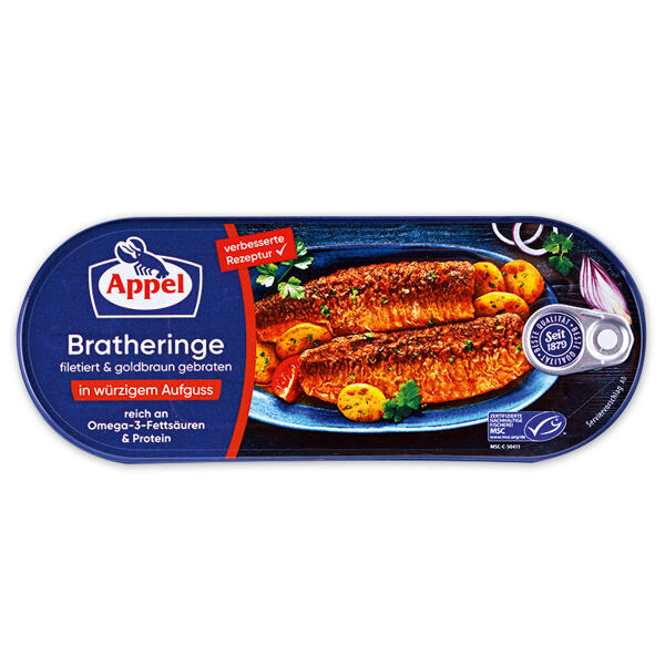 Filetierte Bratheringe