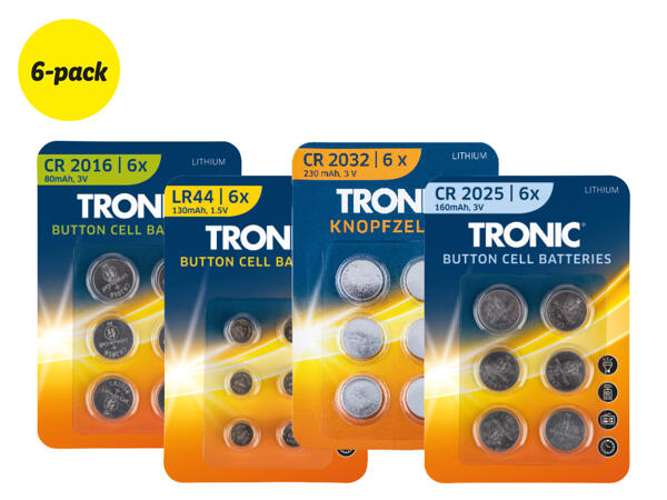Knappceller, 6-pack