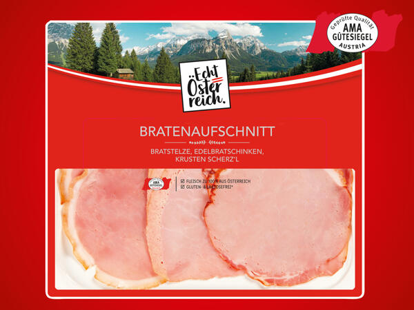 Bratenaufschnitt