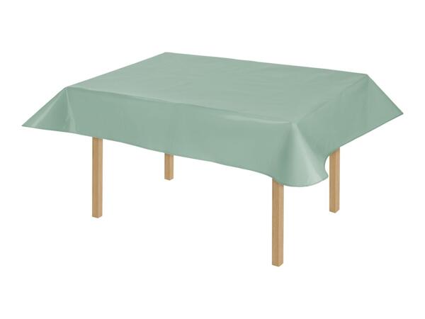 Livarno Home Medium Rectangular Vinyl Tablecloth - Green