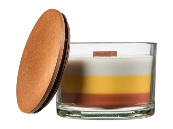 Livarno Home Candy Corn / Vanilla / Almond Scented Candle