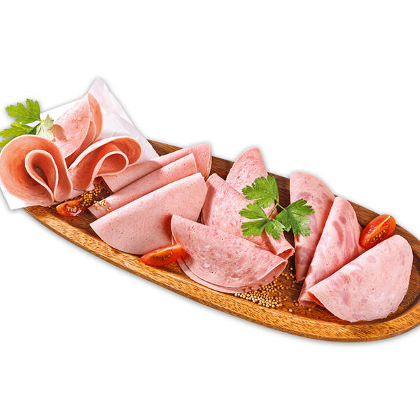 Delikatess Frischwurst-Aufschnitt