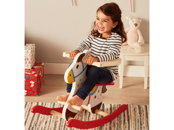 Pedal-Free Tricycle, Rocking Horse or Wooden Trolley