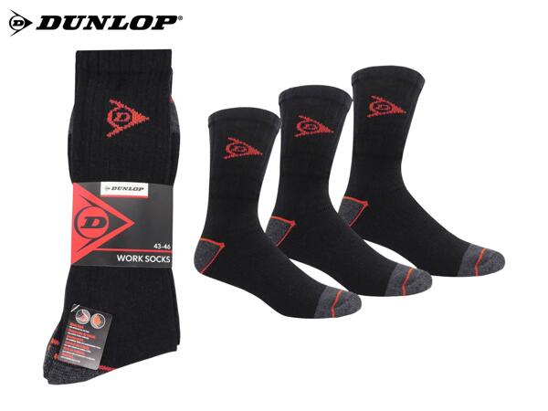Dunlop Men's Work Socks - 3 Pairs