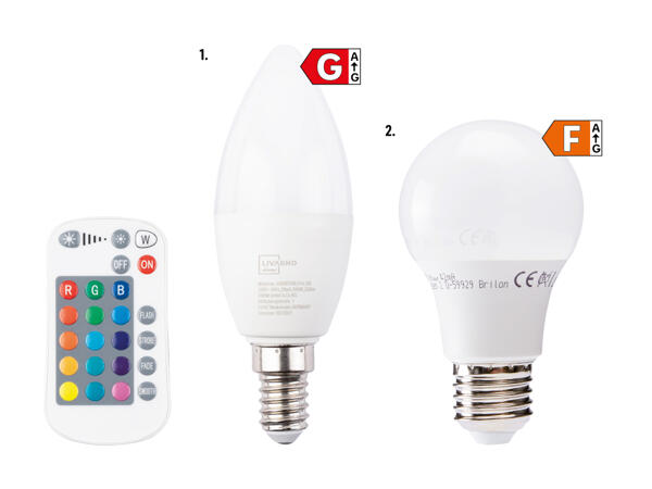 Ampoule à LED avec effet de changement de couleur