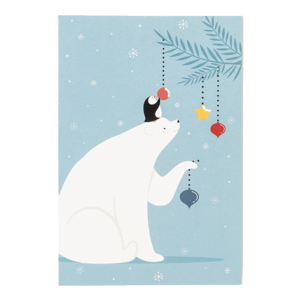 HOME CREATION(R) 				Carte de Noël (6 pcs) ou bon cadeau (2 pcs)