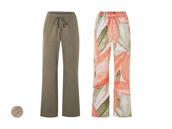 Pantalon avec lin