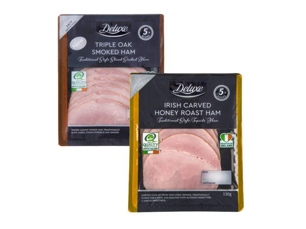CARVED HONEY ROAST/ TRIPLE OAK SMOKED HAM