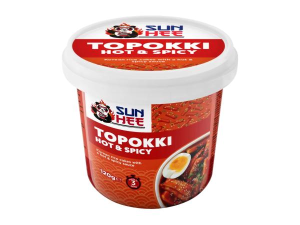 Sun Hee Topokki hot and spicy