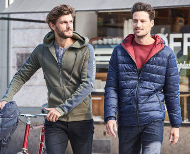 WATSON'S Herren-Leichtsteppjacke