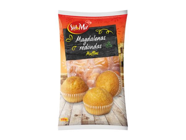 Sol & Mar Magdalenas redondas muffins