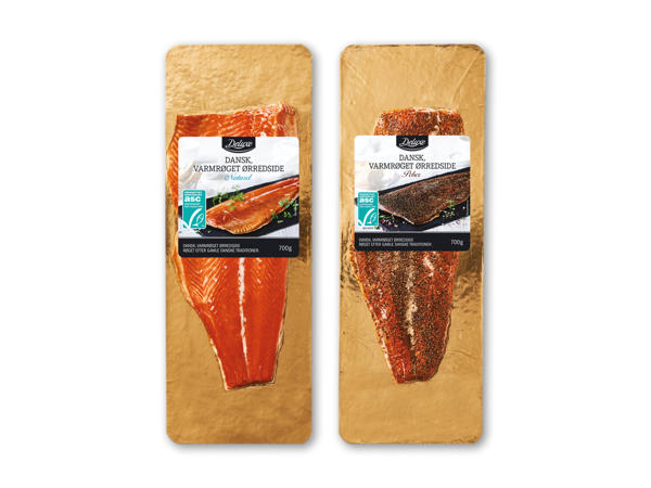 DELUXE Dansk røget ørredside