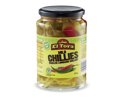 EL TORA MILD OR HOT CHILLIES 430G