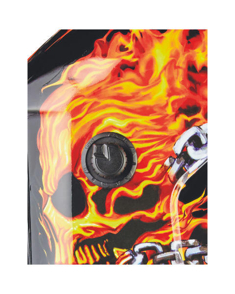 Auto-Darkening Flame Welding Helmet