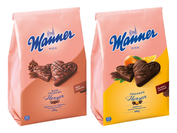 Manner Waffelherzen