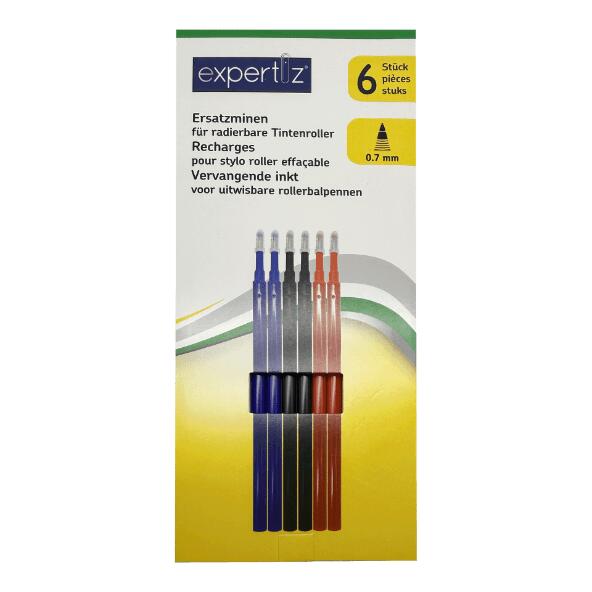 EXPERTIZ(R) 				Radierbare Kugelschreiber (4 St.) oder Ersatzminen (6 St.)