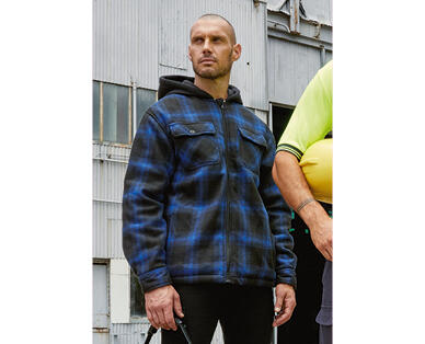 Men's Sherpa Hooded Jacket