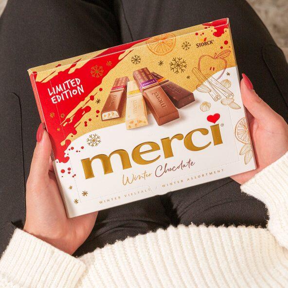 MERCI(R) 				Petits chocolats