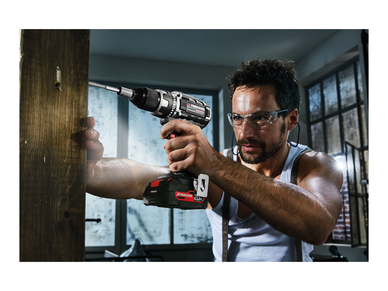 Parkside Performance 20V Cordless Drilldriver1
