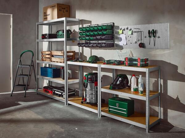 Metal Shelving Unit