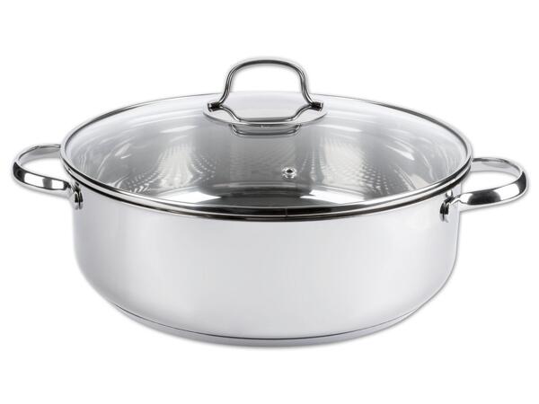 Edelstahl Servierpfanne, Ø 29 cm
