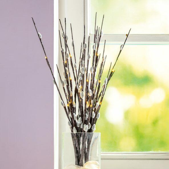 Decoratieve twijgen met ledverlichting