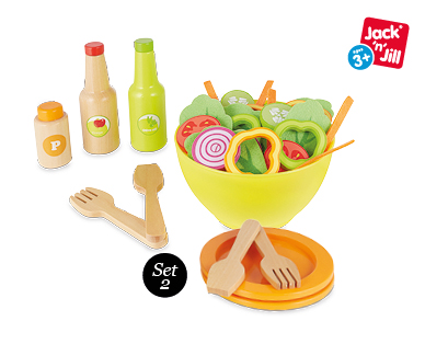WOODEN PLAY FOOD