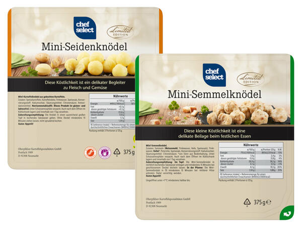 Mini-Knödel