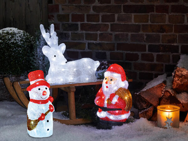 LED Light-Up Christmas Figure