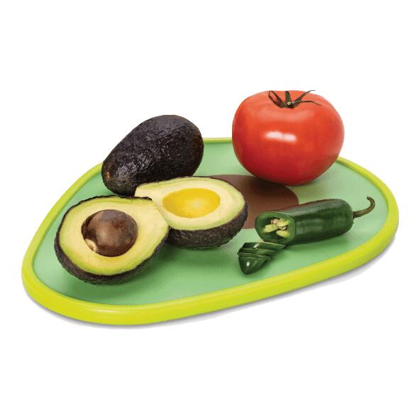 JOIE(R) 				Planche à découper avec motif de fruits