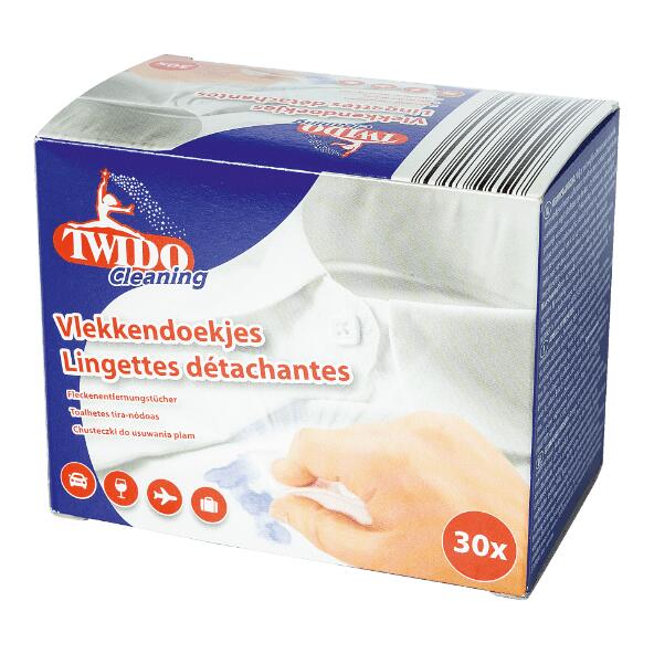 TWIDO CLEANING(R) 				Lingettes antitaches, 30 pcs