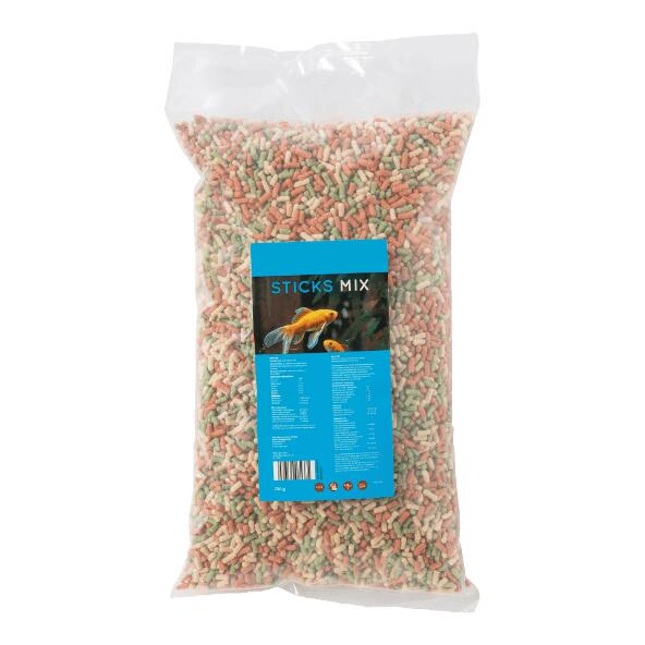 Nourriture pour poissons d'étang