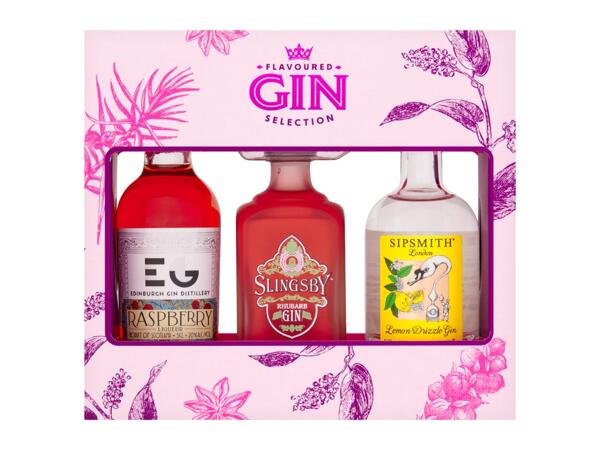 Flavoured Gin Trio 20%-37.5%