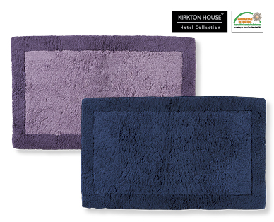 LUXURY TUFTED COTTON BATH RUG