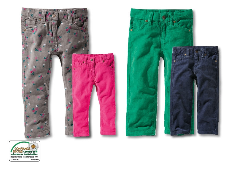 Pantalon en velours côtelé