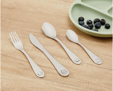Children's 4pc Cutlery Set