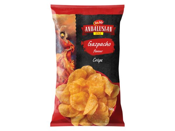 Gazpacho Flavour Crisps