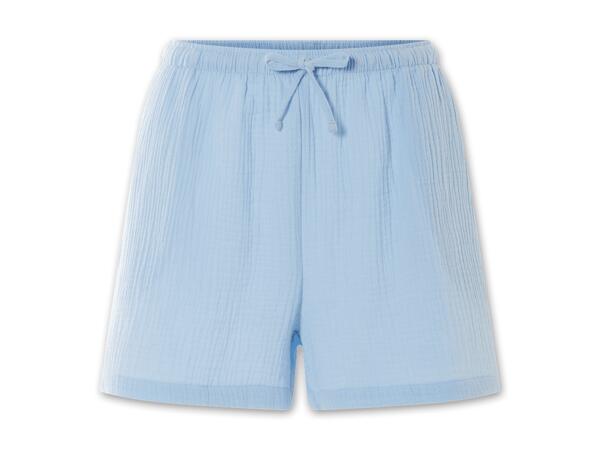Damen Musselin-Shorts