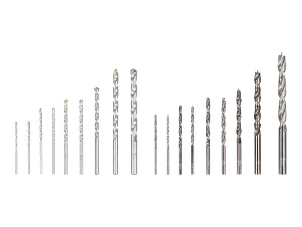 Parkside Wood & Masonry Drill Bit Set/ HSS Steel Drill Bit Set