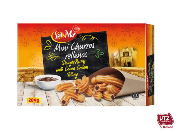 Churros med kakaokräm